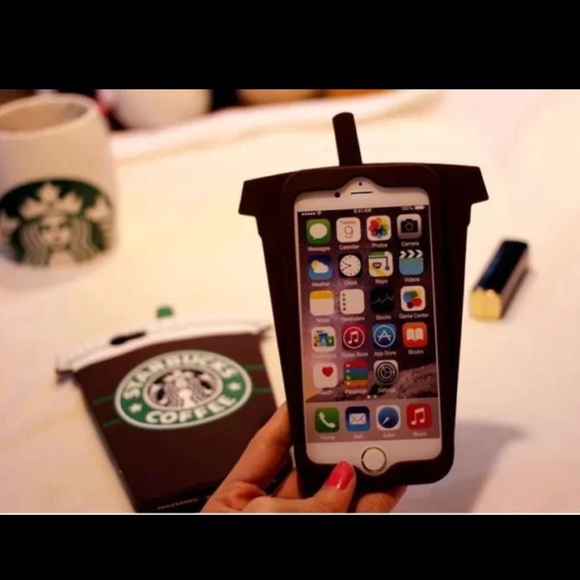 Starbucks iPhone 6 plus rubber case