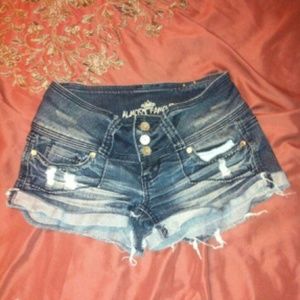 High waisted shorts