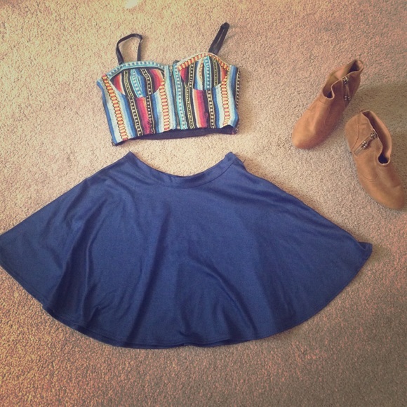 Mexican/Tribal print Bralette