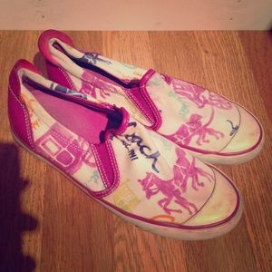 🚫SOLD🚫 Purple Coach Shoes