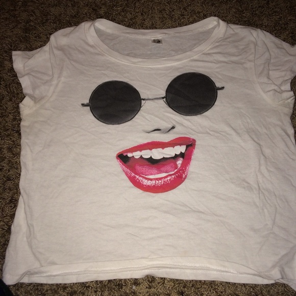 Urban outfitters sunglass face shirt