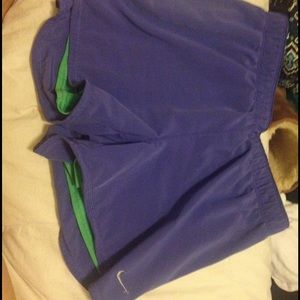 Nike dri-fit shorts w/ spandex.