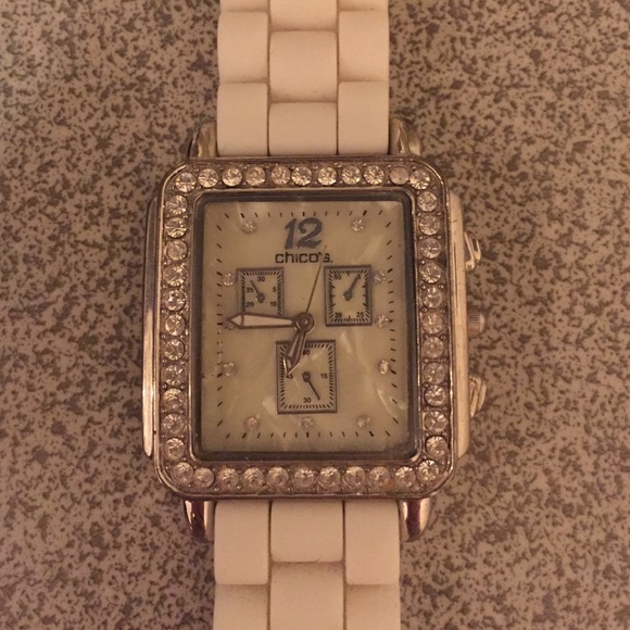 White Chico's Watch