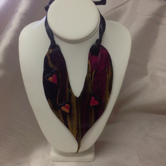 💗💕Handmade Polymer Clay Necklace💕💗SALE ON! - Picture 3 of 3