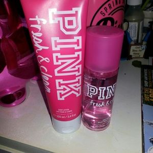 Victoria Secrets lotion and spray
