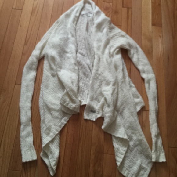 Gilly hicks white cardigan