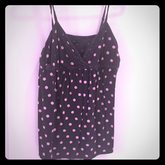 Polka dot tank