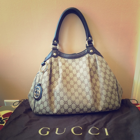 Authentic Gucci sukey medium