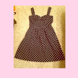 Polka Dot Dress.. another thrifting goody!