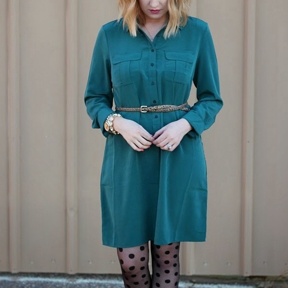 Old Navy Forest Green Dress