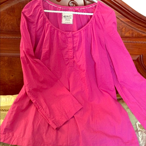 Flowy, Fuchsia ESPIRIT Tunic Top