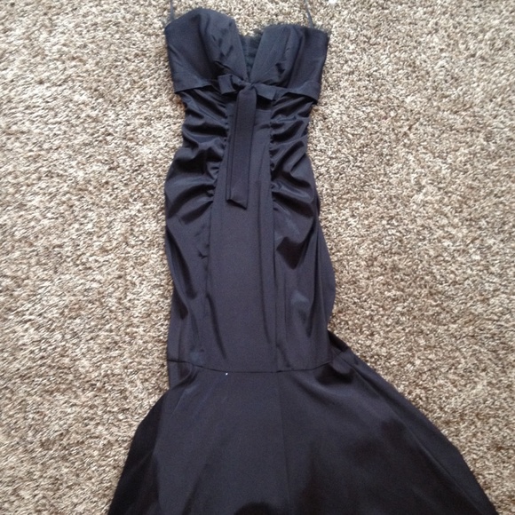 Vintage styled black gown