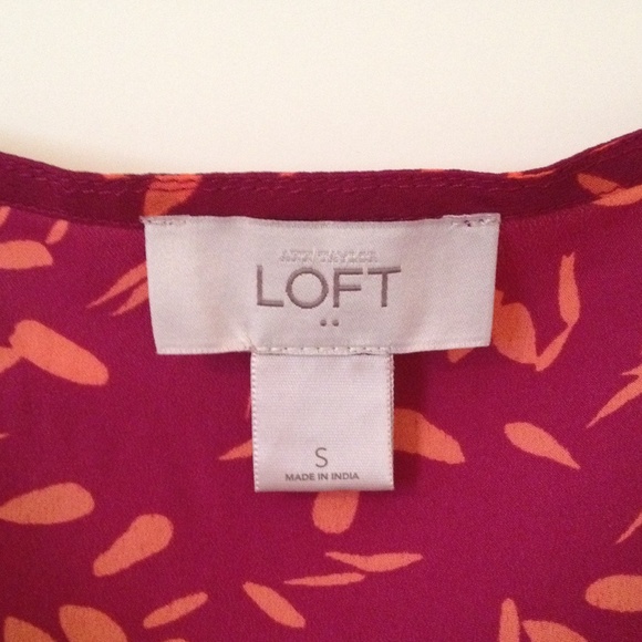 LOFT Ruffled Tank Top - Picture 4 of 4