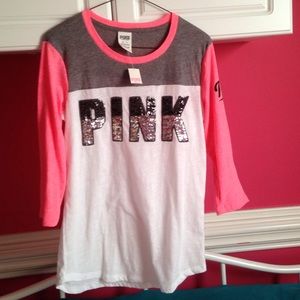 VS Pink Bling Tee