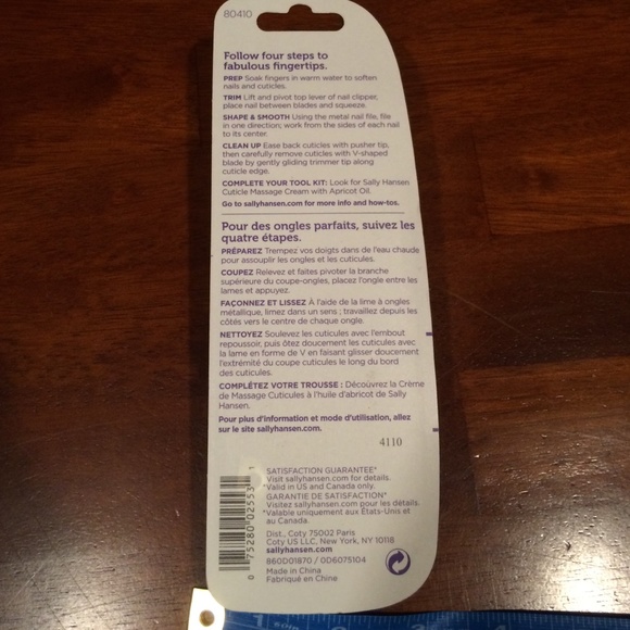 Sally Hansen-Perfect manicure kit - Picture 3 of 3