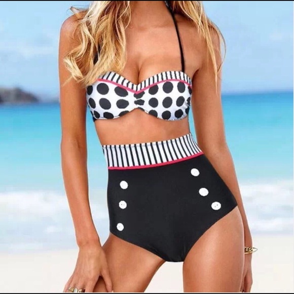 Accessories - Beautiful High Waisted Bathing Suit