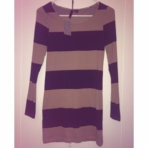 👑PRICE CUT!👑 H&M BLACK & BROWN BODY CON DRESS