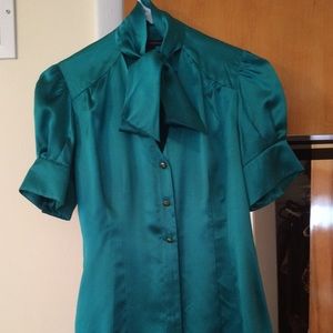 Teal Blouse