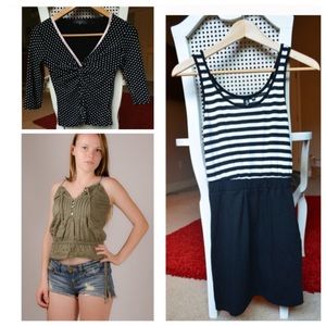 Bundle💋💋 2 tops, 1 dress