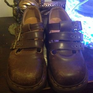 Brown DR. Marten Mary Janes 5