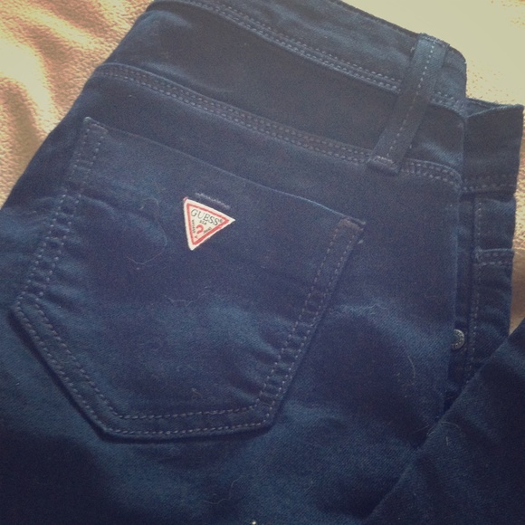 NWT GUESS Dark Blue Jeggings