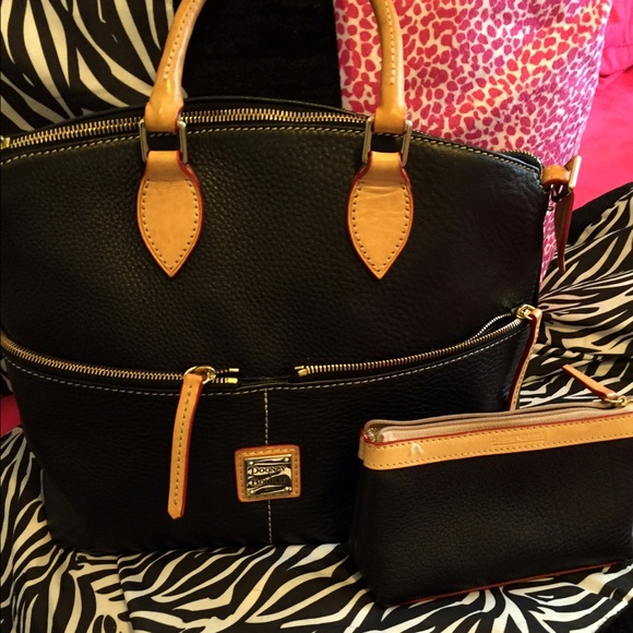 Donney & Bourke black Purse and matching wallet