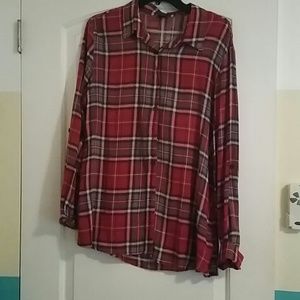 Plaid Red Shirt
