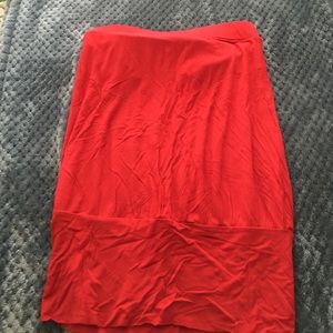Red Victoria secret tube top