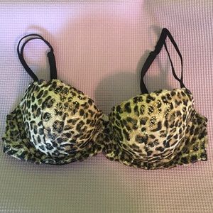 cheetah bra