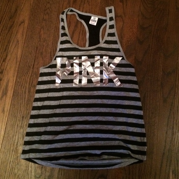 Pink razor back tank top!