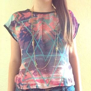Transparent Galaxy Shirt
