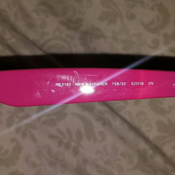 Pink rau-ban New Wayfarer - Picture 2 of 4