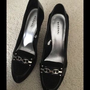 Black merona dress shoes