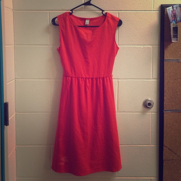 Bright Orange Sunday Dress