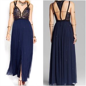 Golden Chalice Maxi Dress
