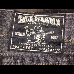 True Religion Joey 34x33 men's