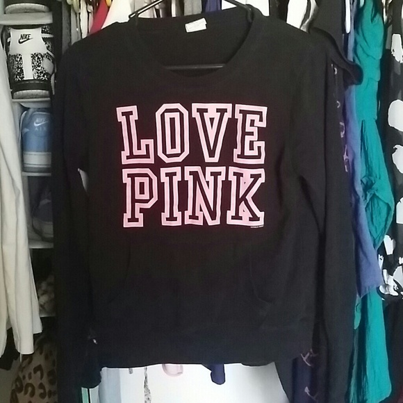 VS PINK black pullover