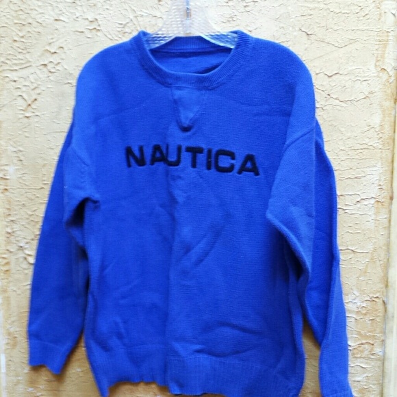Royal blue sweater