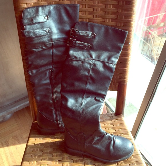 Knee high boots