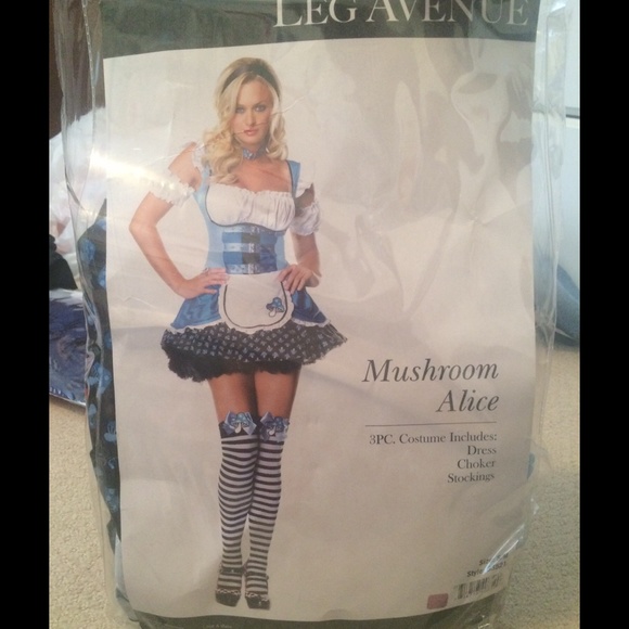 mushroom alice halloween costume