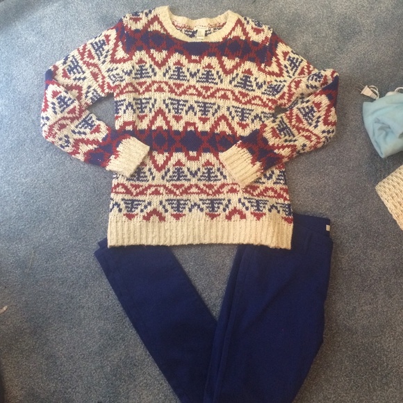 Forever 21 top and Charlotte rousse pants