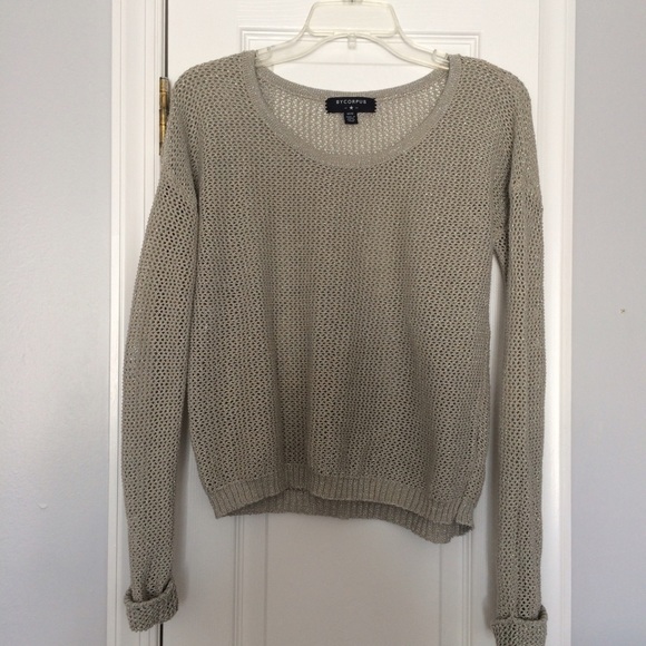 ⬇️PRICE DROP!⬇️ Silver Metallic Sweater