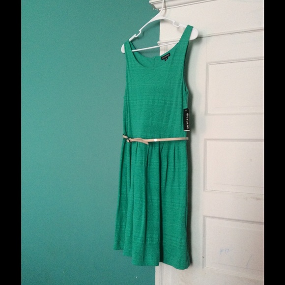 Green dress