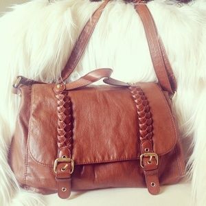 H&M Brown Shoulder Messenger Bag