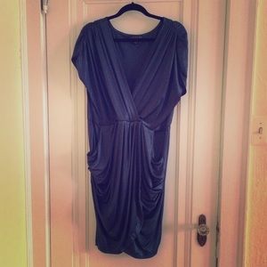 Forever 21+ Draped Teal Dress 3X