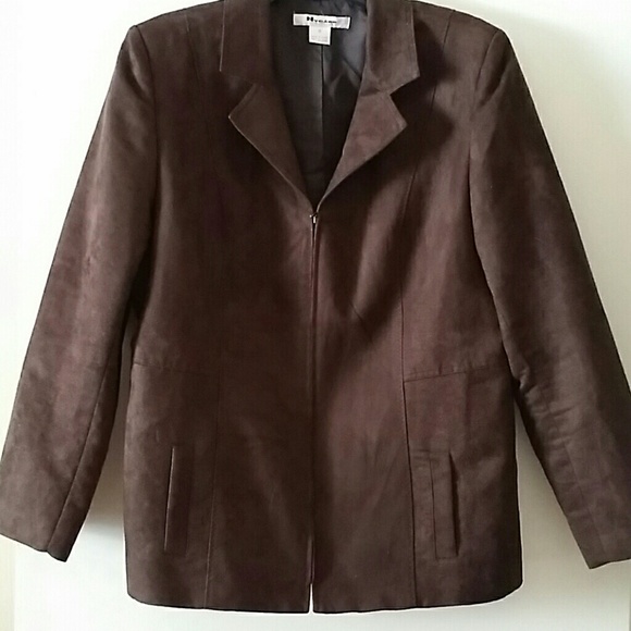 Suede coat