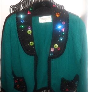 Vintage Green Sweater