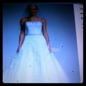 Oleg Cassini wedding dress