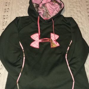Green and pink camo Under Armour