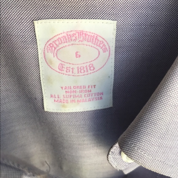 Pastel Brooks Brothers Button Down - Picture 5 of 5